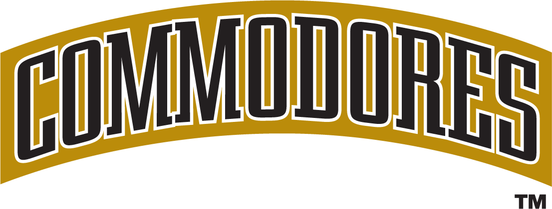 Vanderbilt Commodores 1999-2004 Wordmark Logo v2 diy iron on heat transfer